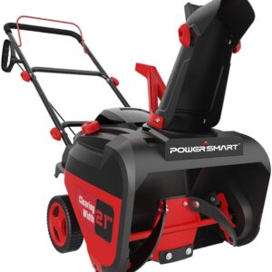PowerSmart 40V 21'' Single Stage Cordless Snow Blower,Battery and Charger Included,LED,HB2421A