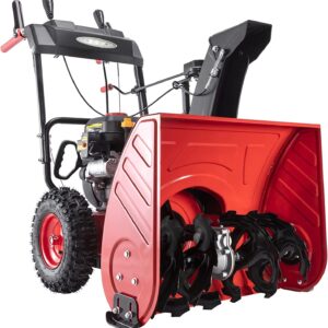 PowerSmart PSSW24 24 in. 212cc 2-Stage Electric Start Gas Snow Blower