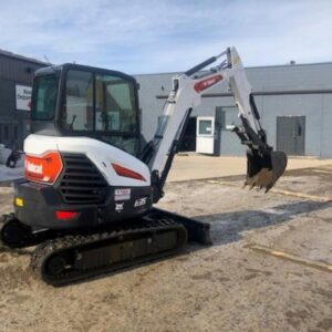 2022 BOBCAT E35 COMPACT EXCAVATOR, 512 HRS, 25 HP, 2SPD, XCHANGE, AUX HYDS, A/C