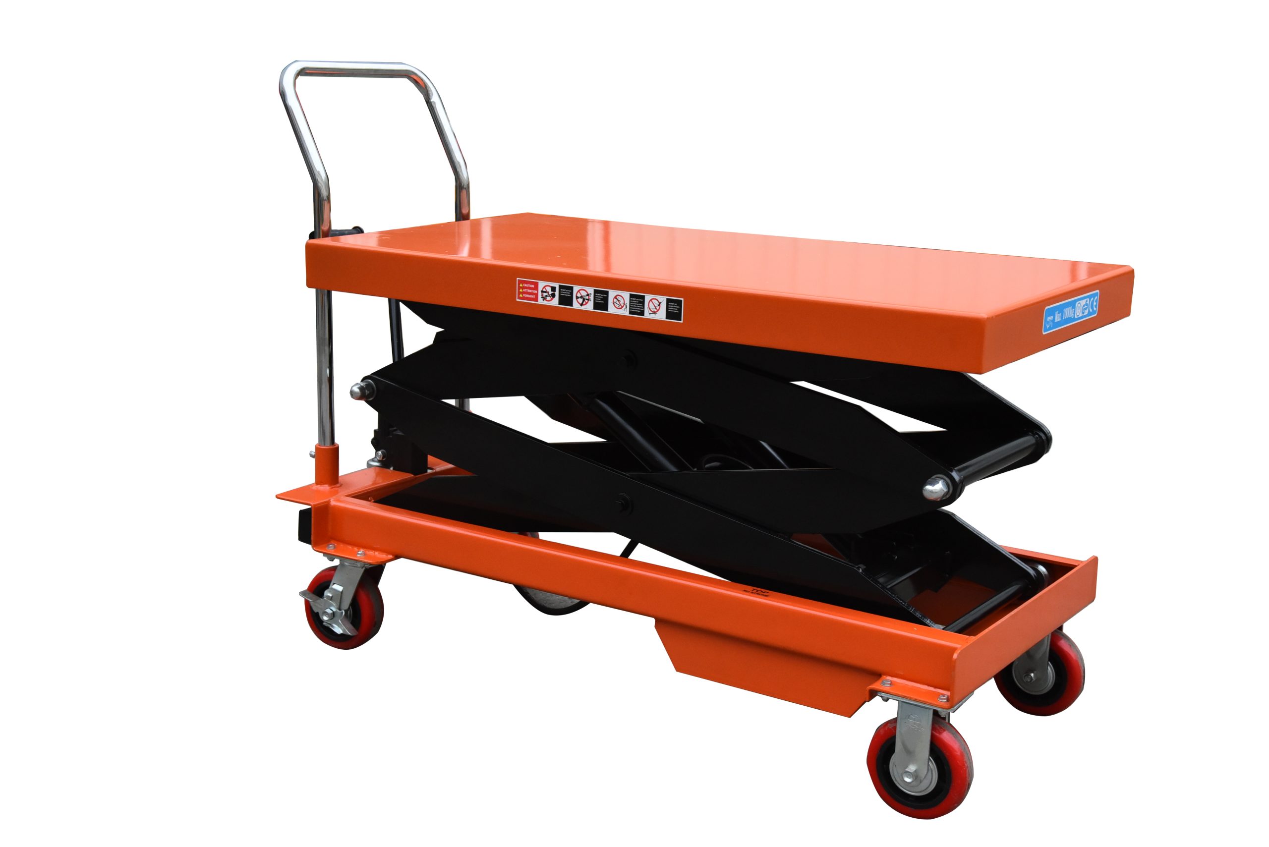 1500kg XL Double Scissor Lift Table
