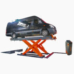 Stratus Commercial Grade 14000 LBS Alignment Scissor Car Lift With 2 Bridge Jacks SAE-FS14AP