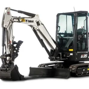 2023 Bobcat E35 R2-Series Hydraulic Mini Excavator Aux Hyd Bucket bidadoo -New