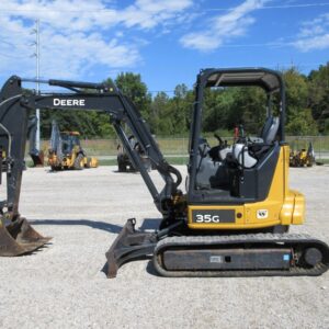 2020 John Deere 35G Mini size Excavator Long Stick Counter weight LOW HOURS!