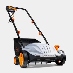 VonHaus Electric Lawn Dethatcher Scarifier & Aerator 12.5 Amp Corded, GarageBin